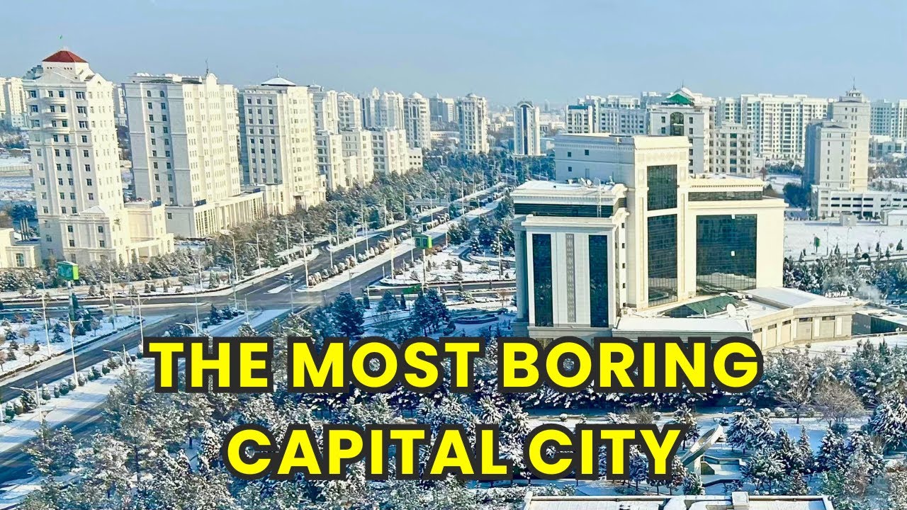 Самый странный город в мире — Ашхабад, Туркменистан