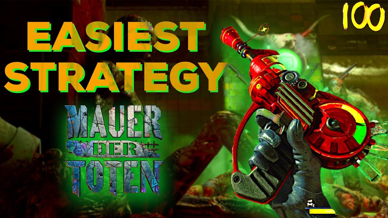 The EASIEST High Round Strategy in Mauer Der Toten. (Cold War Zombies)