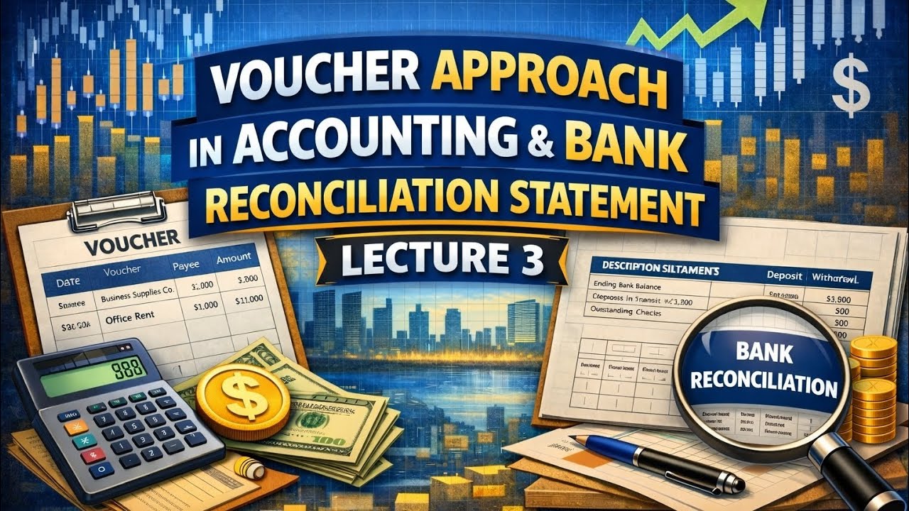 Voucher Approach & Bank Reconciliation Statement | FAA Accounting Lecture 3 (2026)