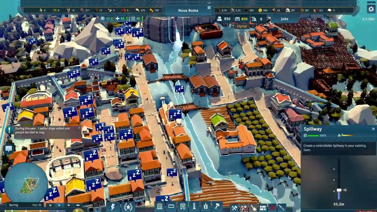 Nova Roma Demo (Kingdoms and castles 2) city review