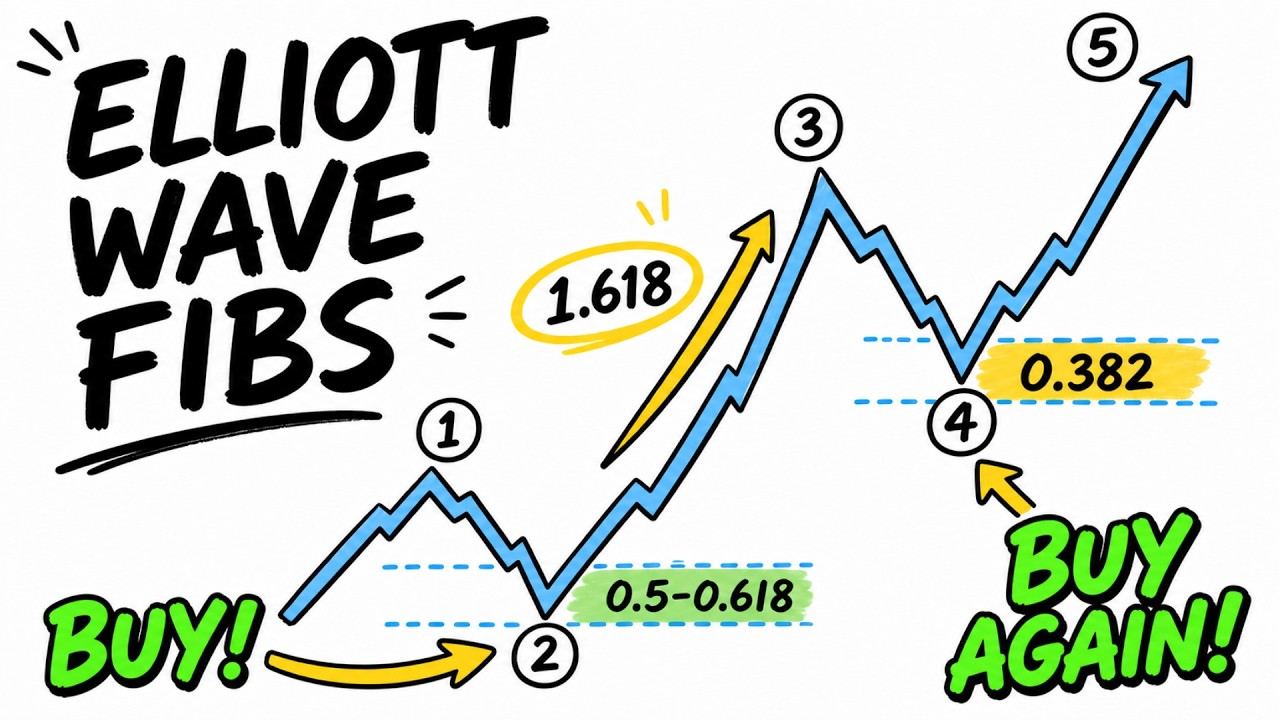 The BEST Way Of Trading Elliott Wave Theory With Fibonacci