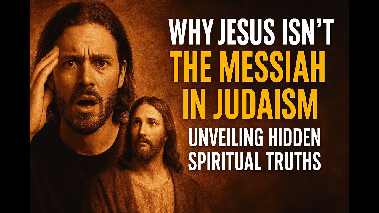 Why Jesus Isn't the Messiah in Judaism: Unveiling Hidden Spiritual Truths #JesusAsTheMessiah