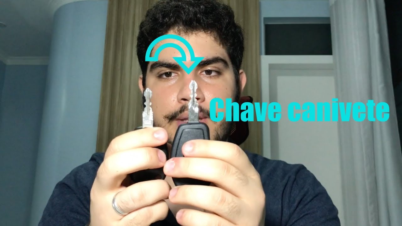 Transformando a chave do meu carro em chave canivete