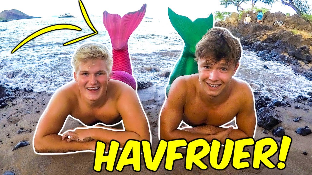 SVØMMER SOM HAVFRUER PÅ HAWAII!