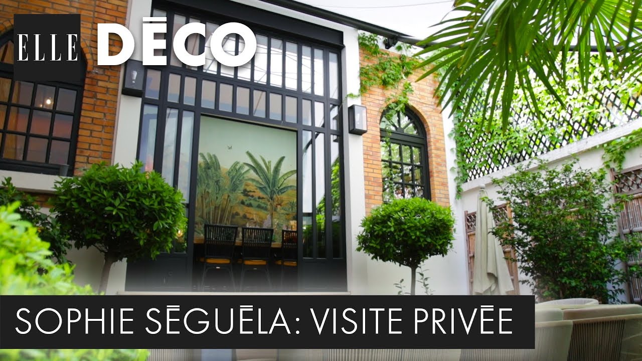 #ELLEDécoInside : découvrez la fabuleuse maison exotique de Sophie Séguéla | ELLE Déco Inside