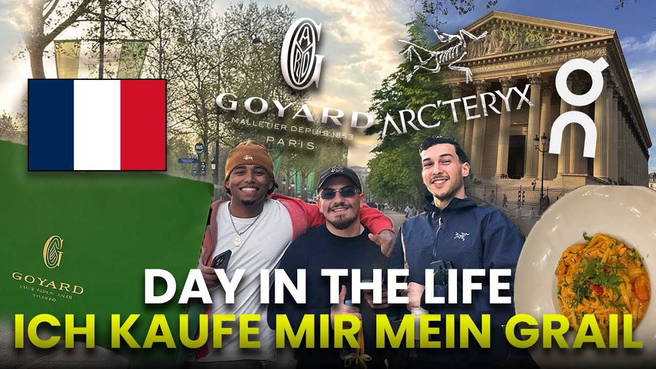 DAY IN THE LIFE! / SHOPPING IN PARIS 🇫🇷 GOYARD, ARCTERYX & MEHR