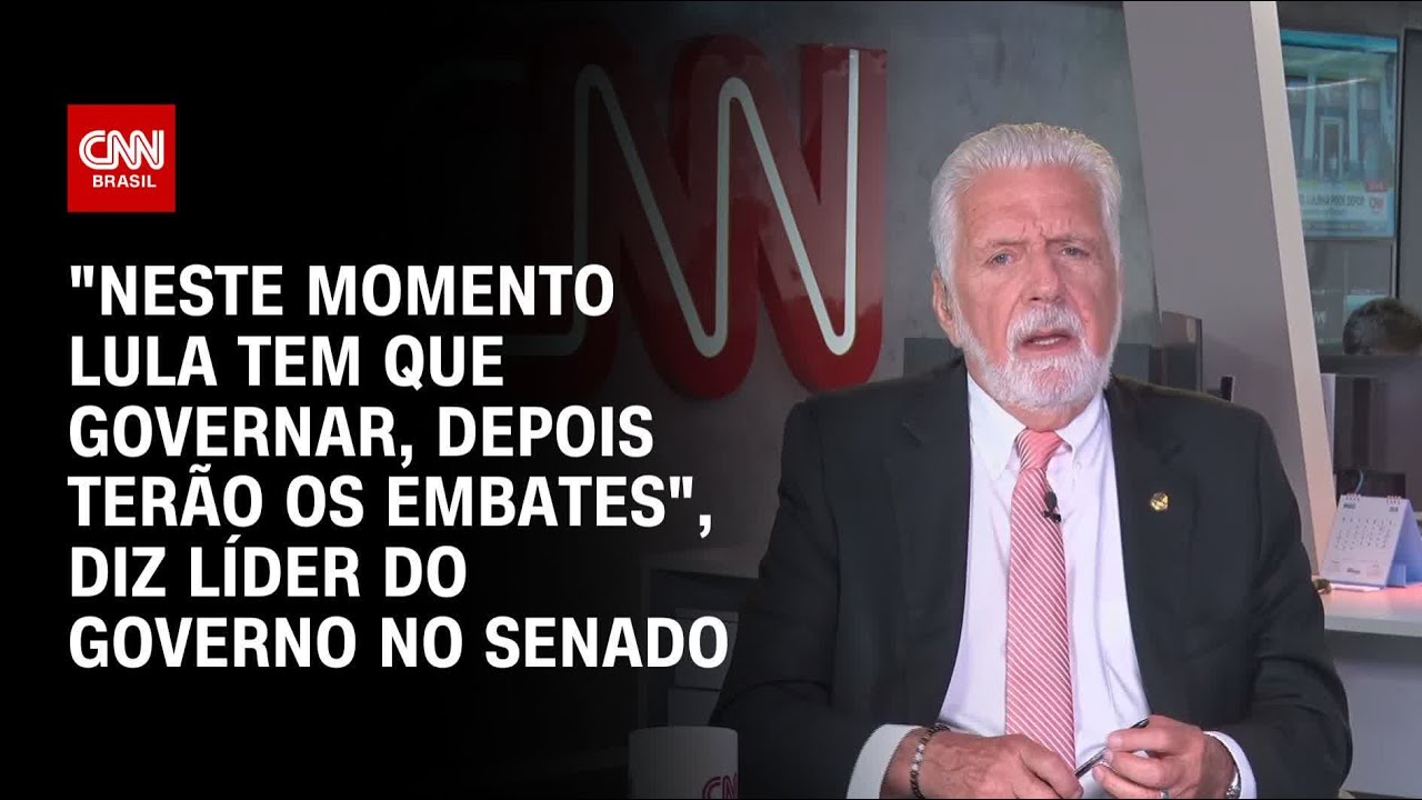 Jaques Wagner: Não recomendo que Lula entre em um embate com Flávio Bolsonaro | BASTIDORES CNN