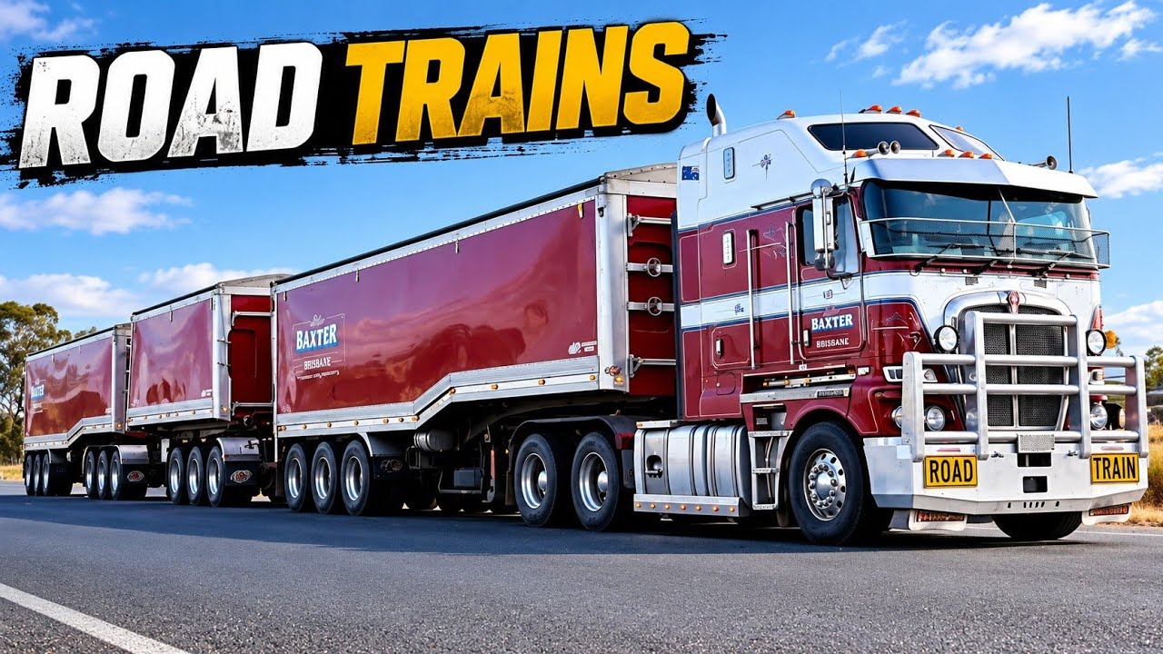 Australian Trucks & Road Trains | Real World Freight Transport | Episode 012