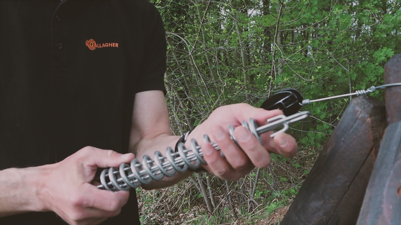 How To: Install & Connect the Tension Spring | Gallagher