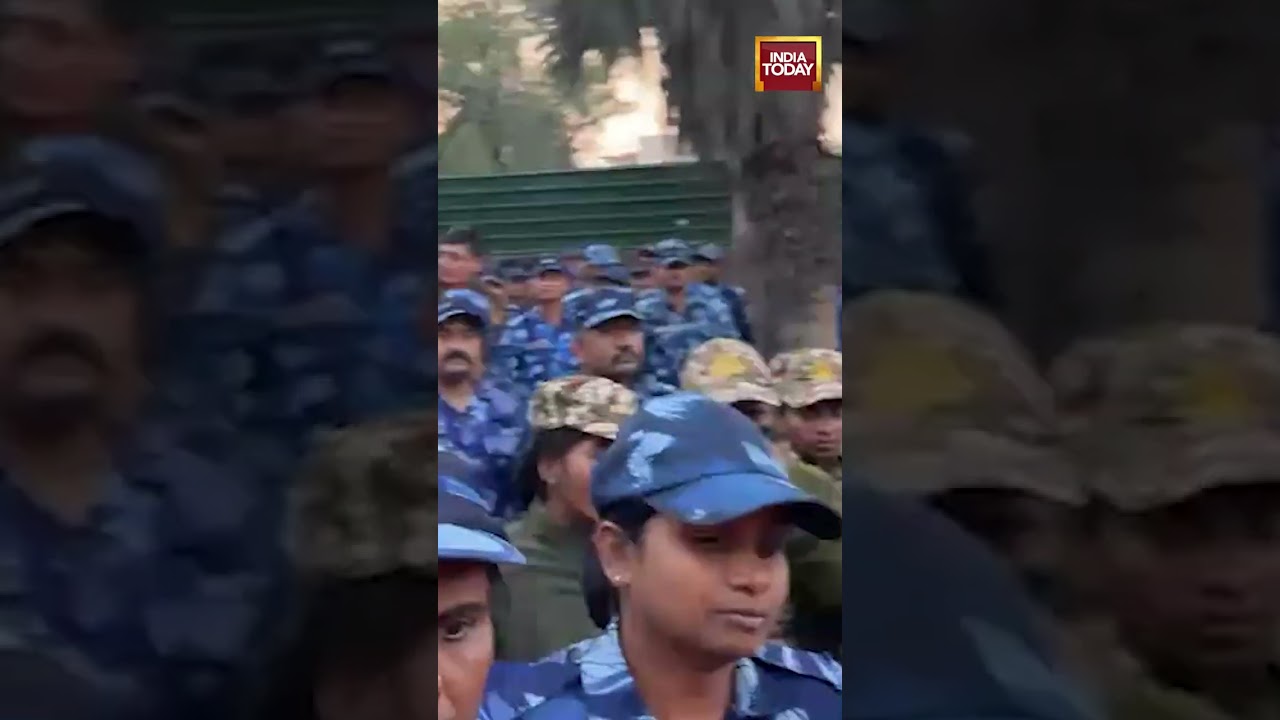 BJP Holds Protest Outside Rahul Gandhi's Residence | #shorts #rahulgandhi