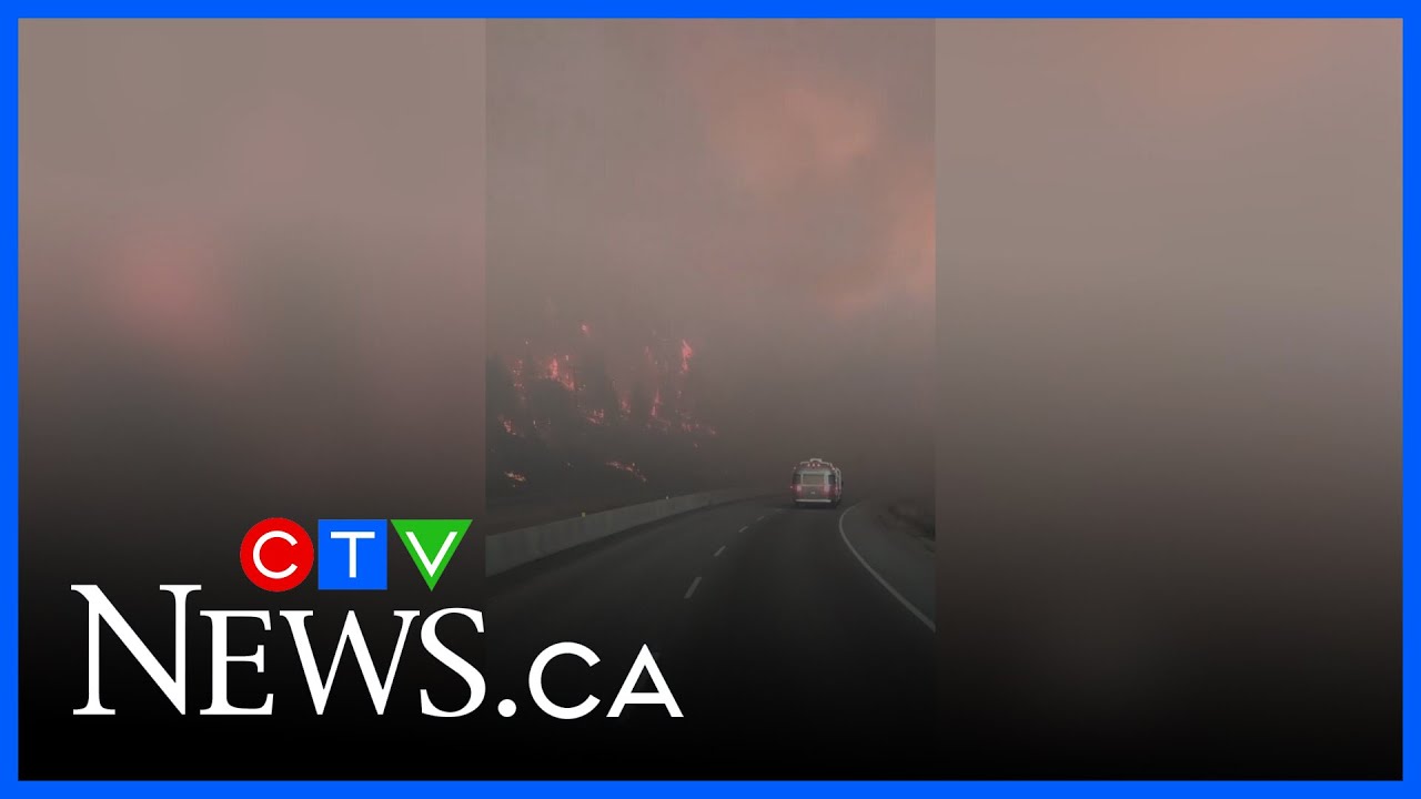 Wildfire that closed Coquihalla Hwy. explodes in size
