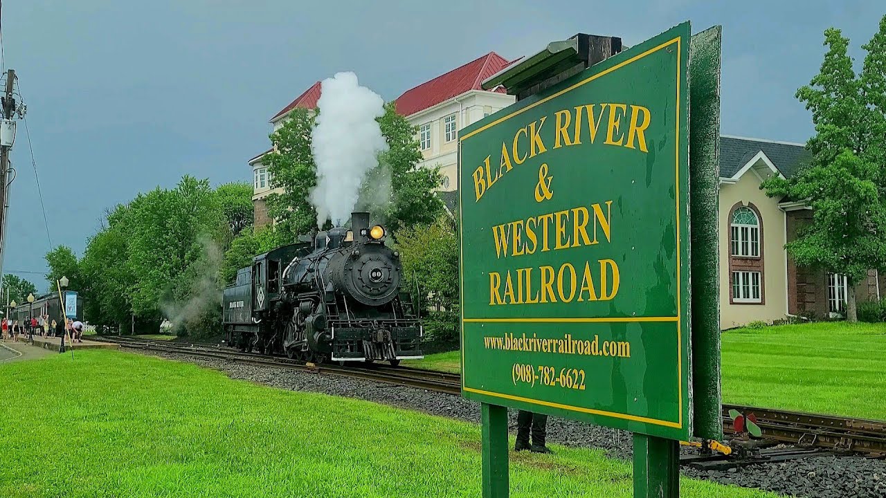 Railfanning Black River & Western #60!