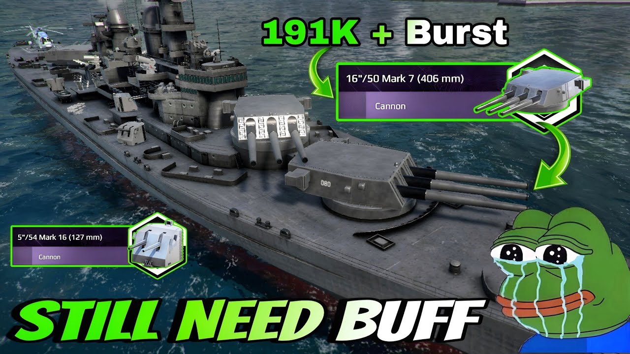 Powerful But Not Complete BB 🚫 After Buff Update Montana Need Buff 🔥 - Modern Warships 