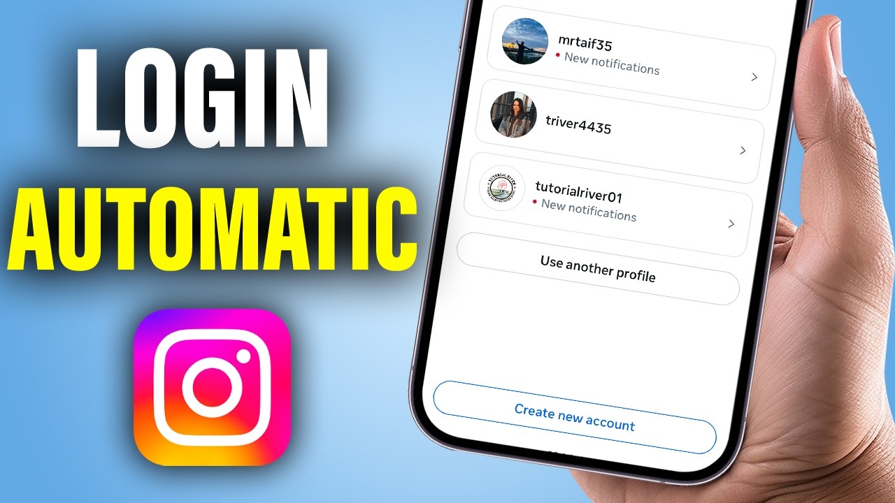 How To Login To Instagram Automatically Without Password - Full Guide