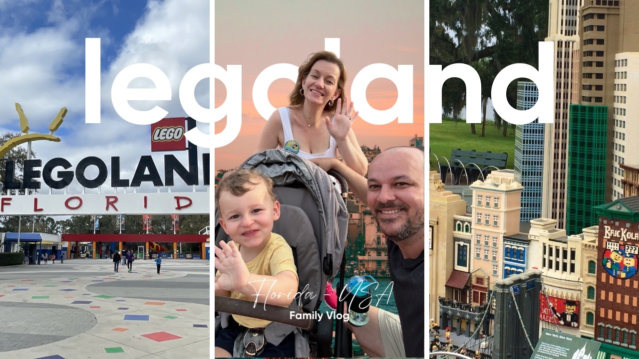 Realizando Sonhos - Um dia no parque da Legoland Florida