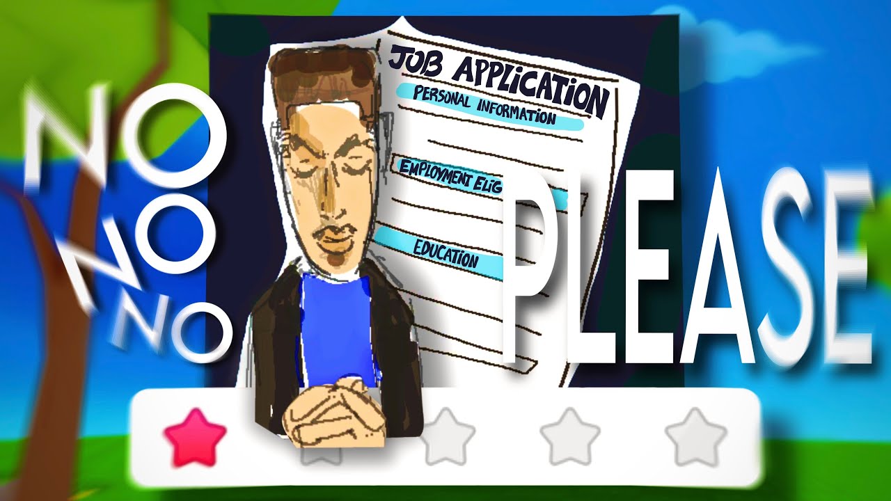terrorizing people with job application in draw me *handcam* 
