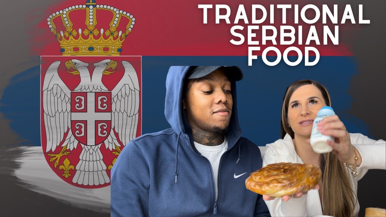 American trying traditional SERBIAN (Balkan) food for the first time.