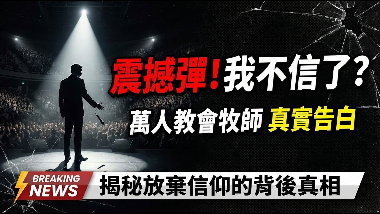 【中英雙字幕】震撼彈！萬人教會牧師宣佈「我不信了」？揭秘知名牧師放棄信仰的真實告白｜衛理學教授Sean McDowell訪談精華Part.1｜信仰觀點