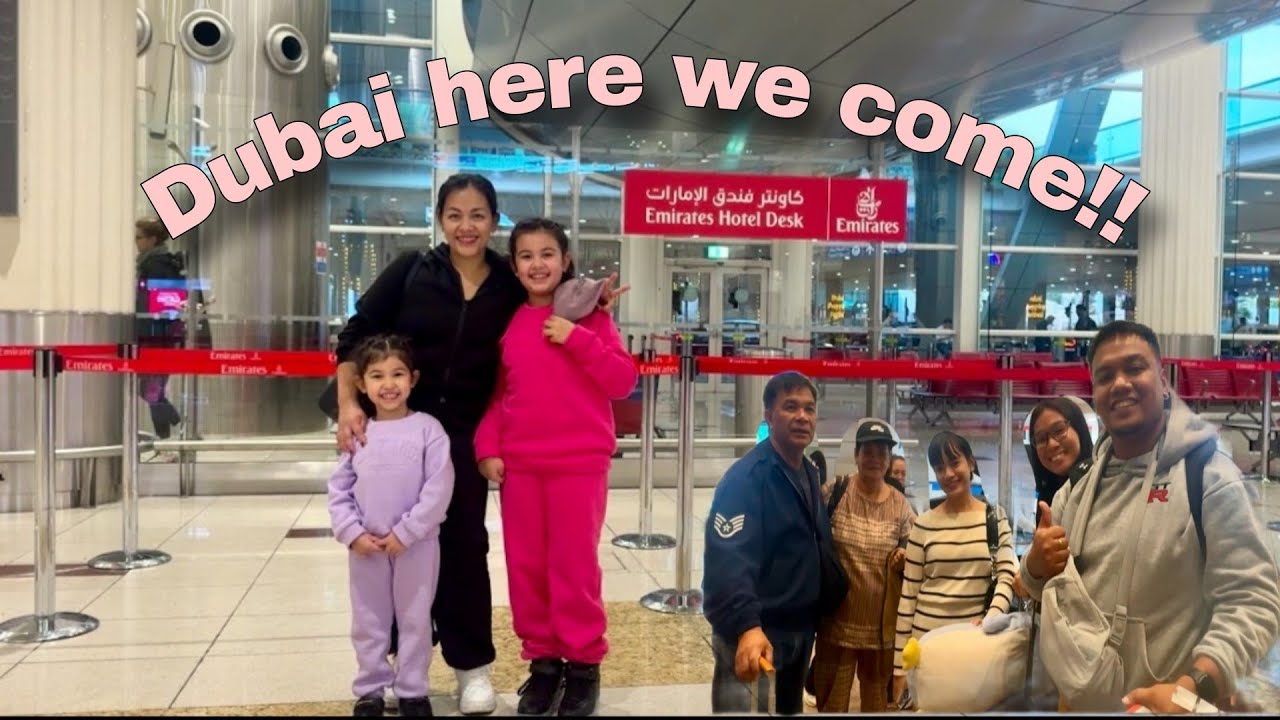 Meeting our Pamilya in Dubai plus Desert Safari Experience..