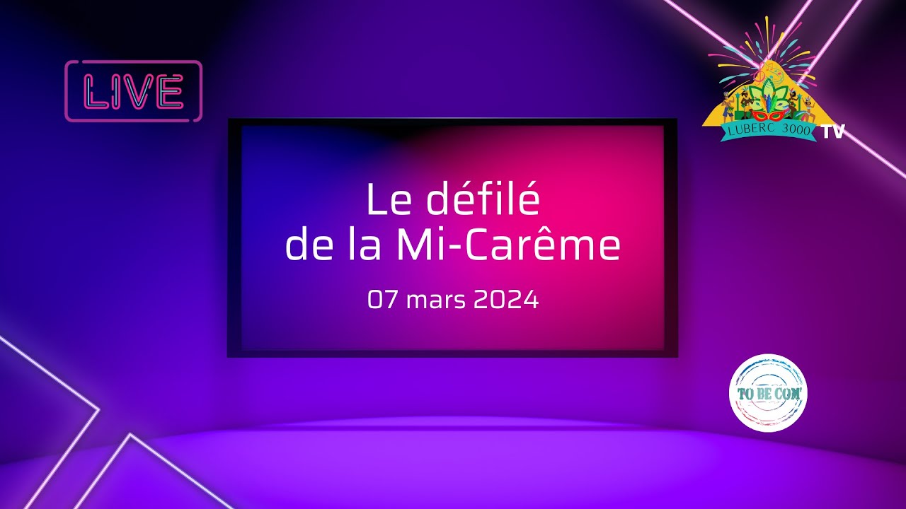 LUBERC TV - Jeudi de la Mi-Carême 07 mars #2024 #carnaval #guadeloupe #basseterre