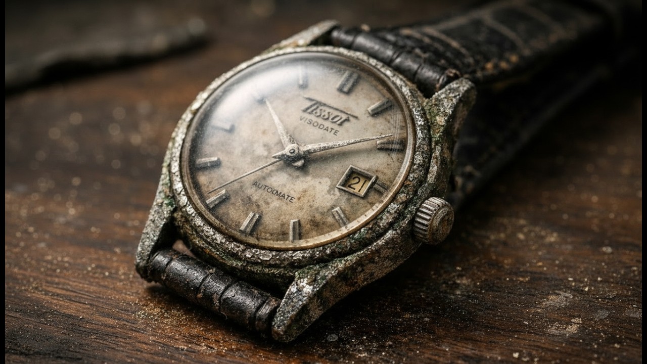 Tissot Visodate Restoration of a Heavily Corroded Dress Watch