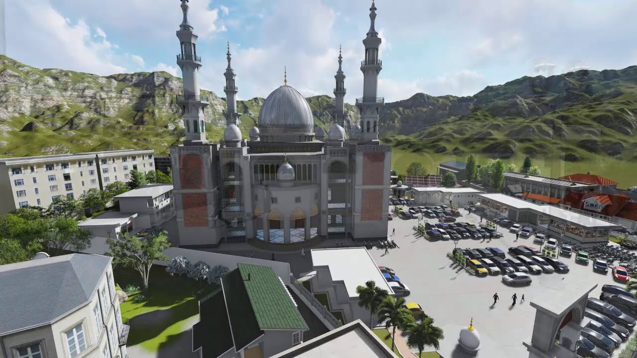 Animasi Masjid Pemprov KALTIM!!! (LUMION 6)