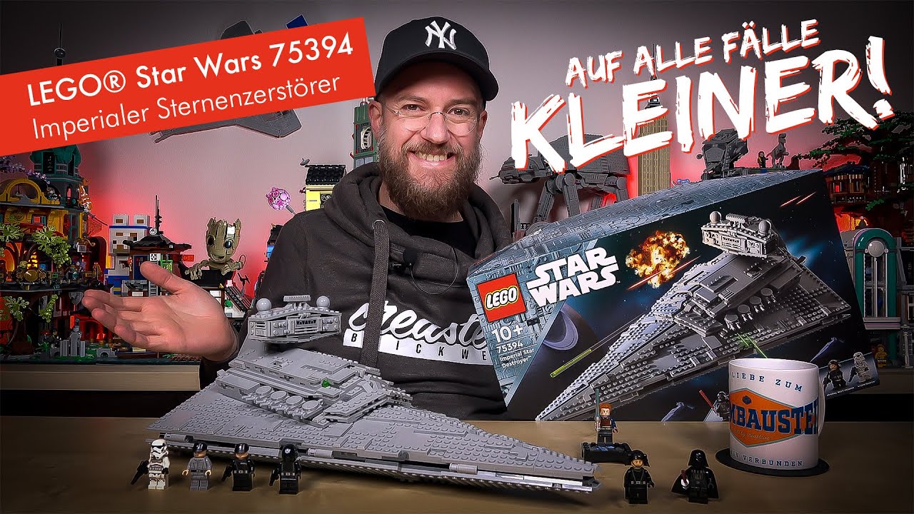 GENIAL oder einfach nur KLEINER?? 🙈😁 LEGO® Star Wars 75394 Imperialer Sternenzerstörer
