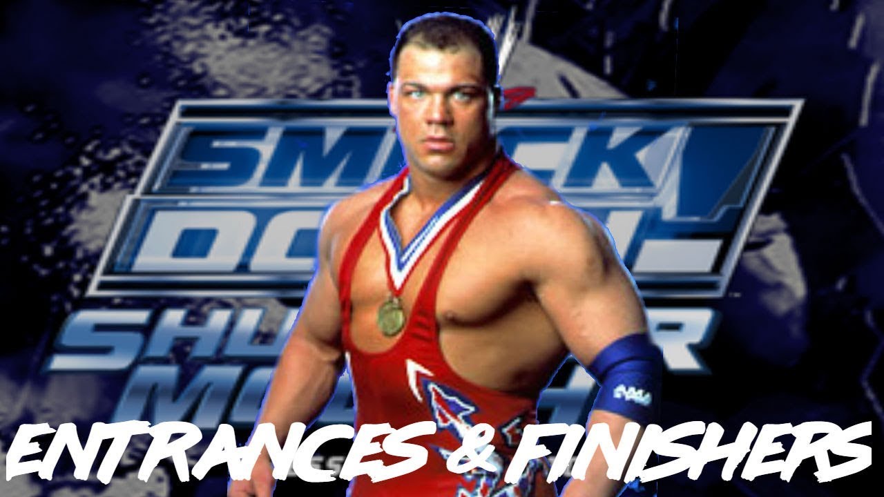 WWE Shut Your Mouth Entrances & Finishers Kurt Angle