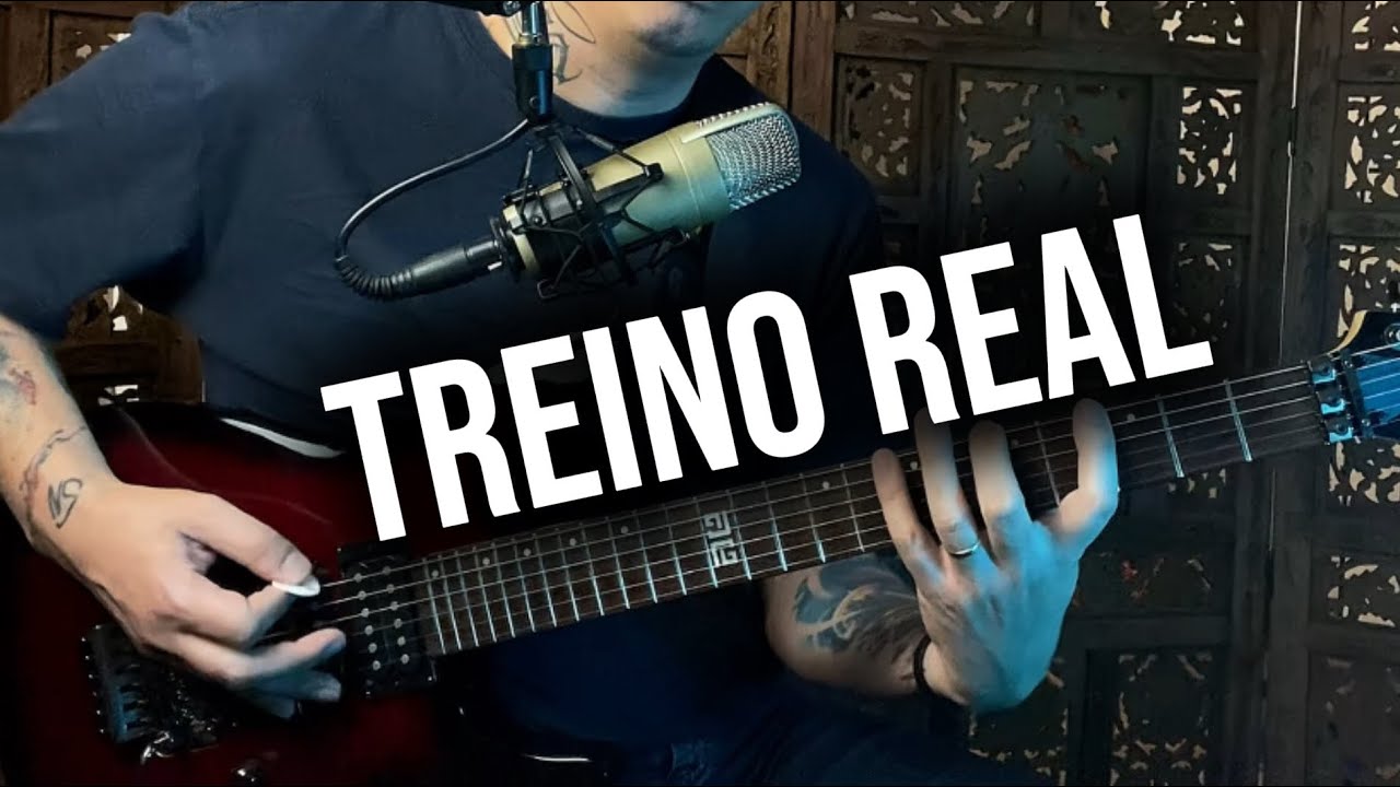 TREINO REAL NA GUITARRA - SEM PERFORMANCE 