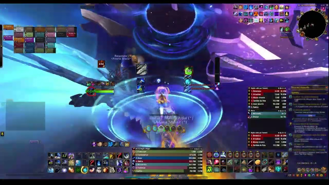Dimenius Heroic - Frost Mage PoV  ( Anaria Shola - Hyjal)