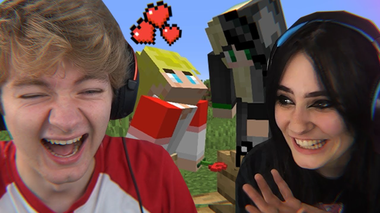 Я пошёл на своё первое свидание в Minecraft...