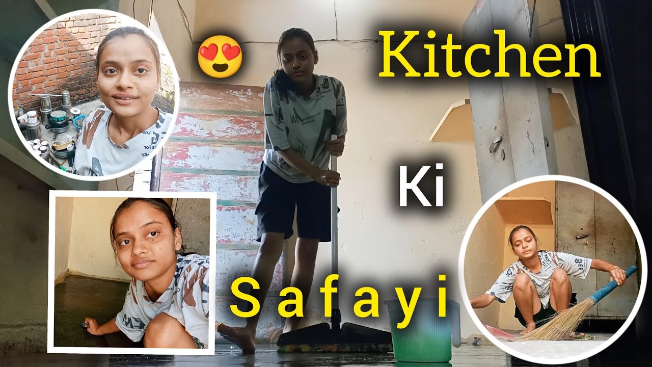 Finally Kitchen Me Safayi Hogayii Aur Paint Bhi Hogyaa 😍