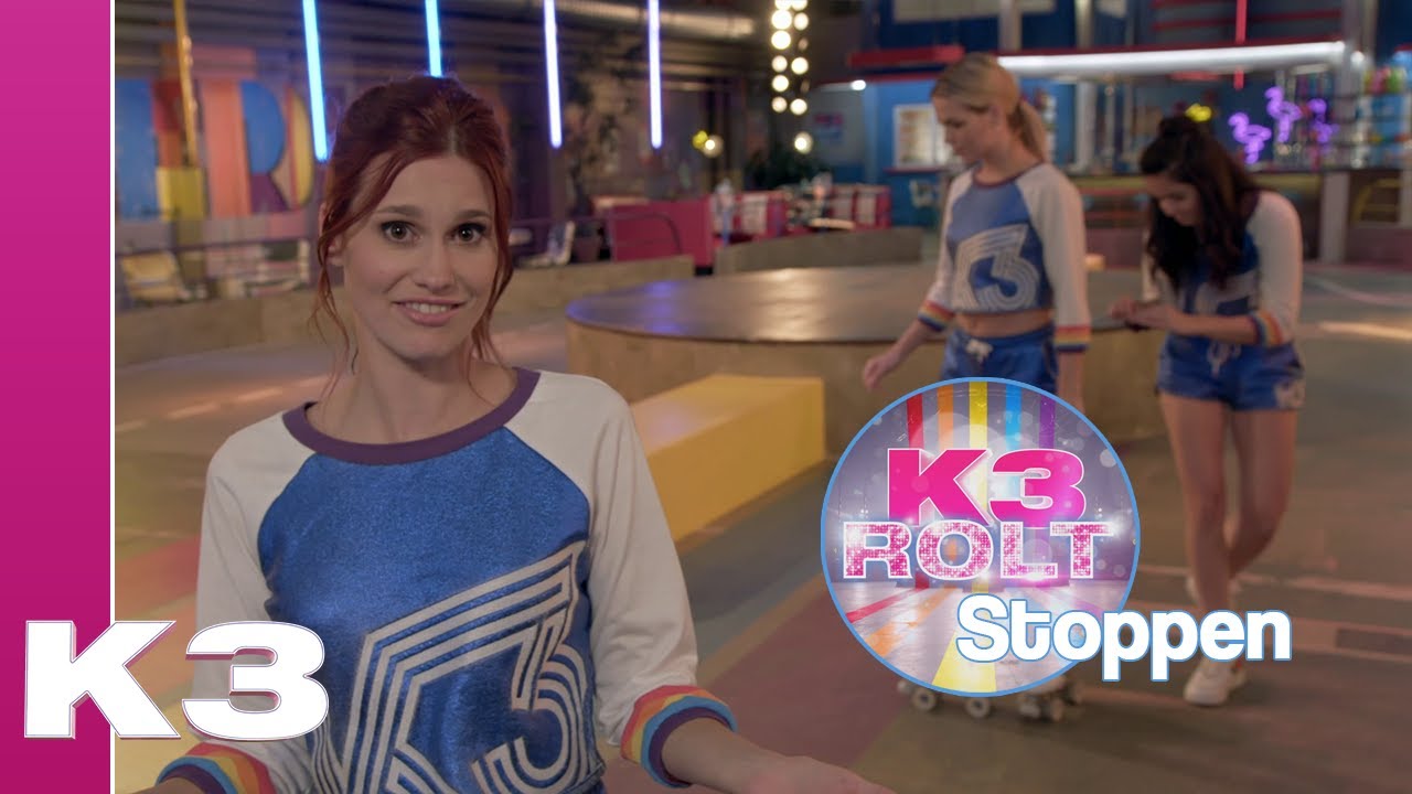 Leren stoppen met rolschaatsen - K3 Rolt Tutorial | K3 Roller Disco Club