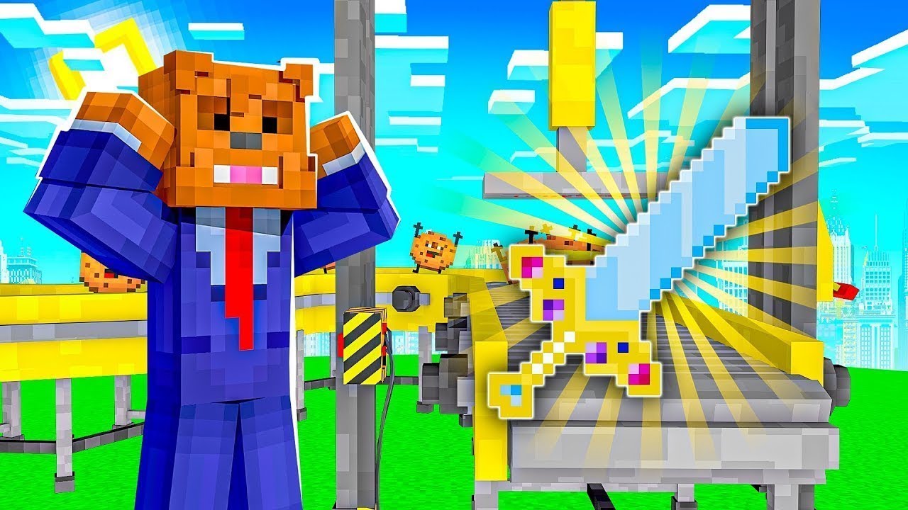 Строю свою МЕГА-фабрику в Minecraft Cookie Camp!