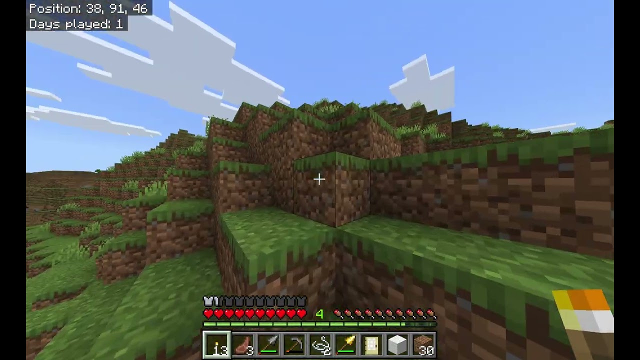 Minecraft survival day 2