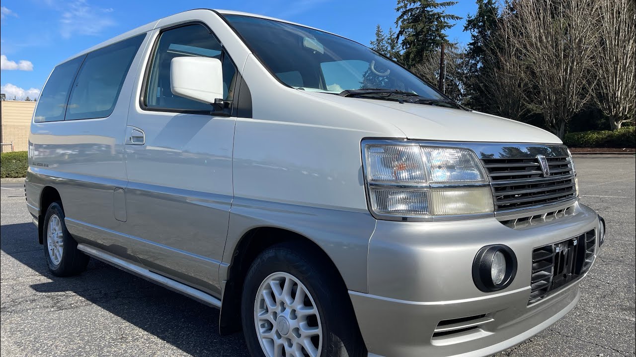 1997 Nissan Elgrand Caravan V 4WD , 3.3VG ,  AT ,  40,815mi ,  RHD JDM
