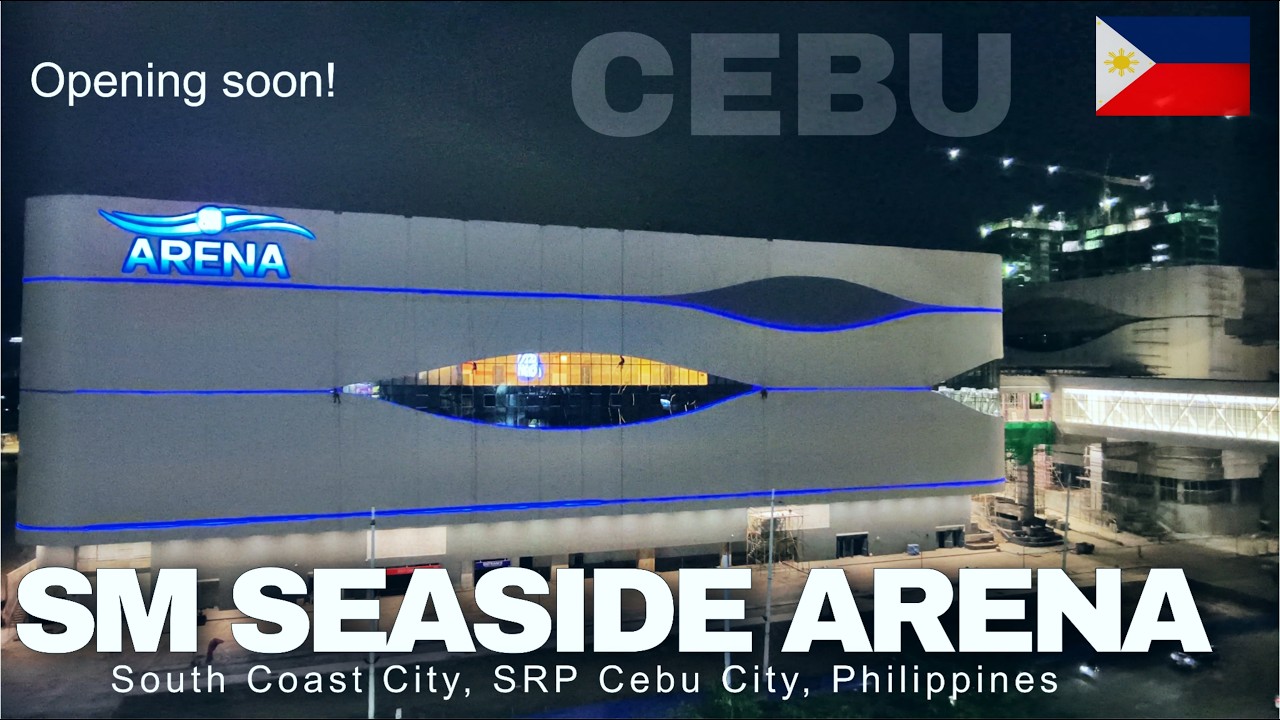 Update‼️SM Seaside Cebu Arena Almost ready to Open! Walking Tour & Latest Progress (June 14, 2026)