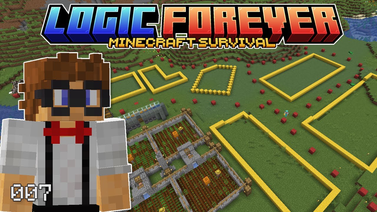 Spawn Village Planning - Logic Forever: Ep #7 - Minecraft 1.21 Let's Play Survival