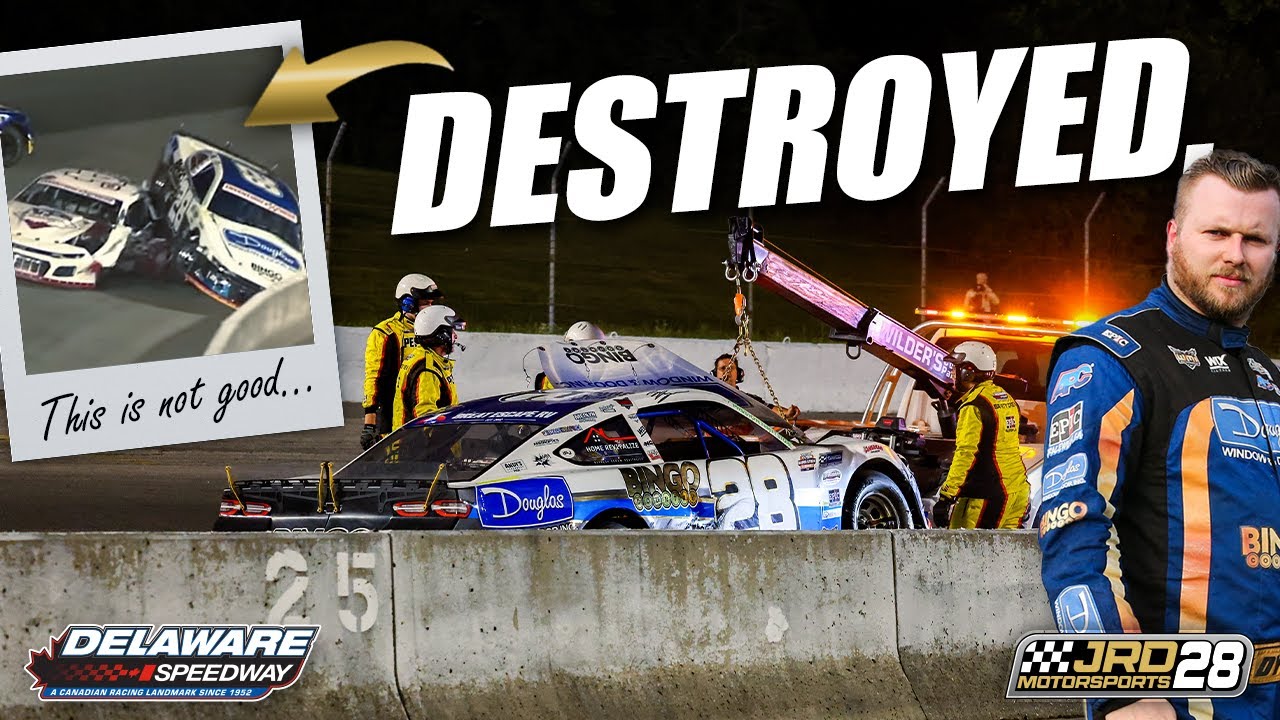 Our Race Car Got DESTROYED in a Massive Crash 😱