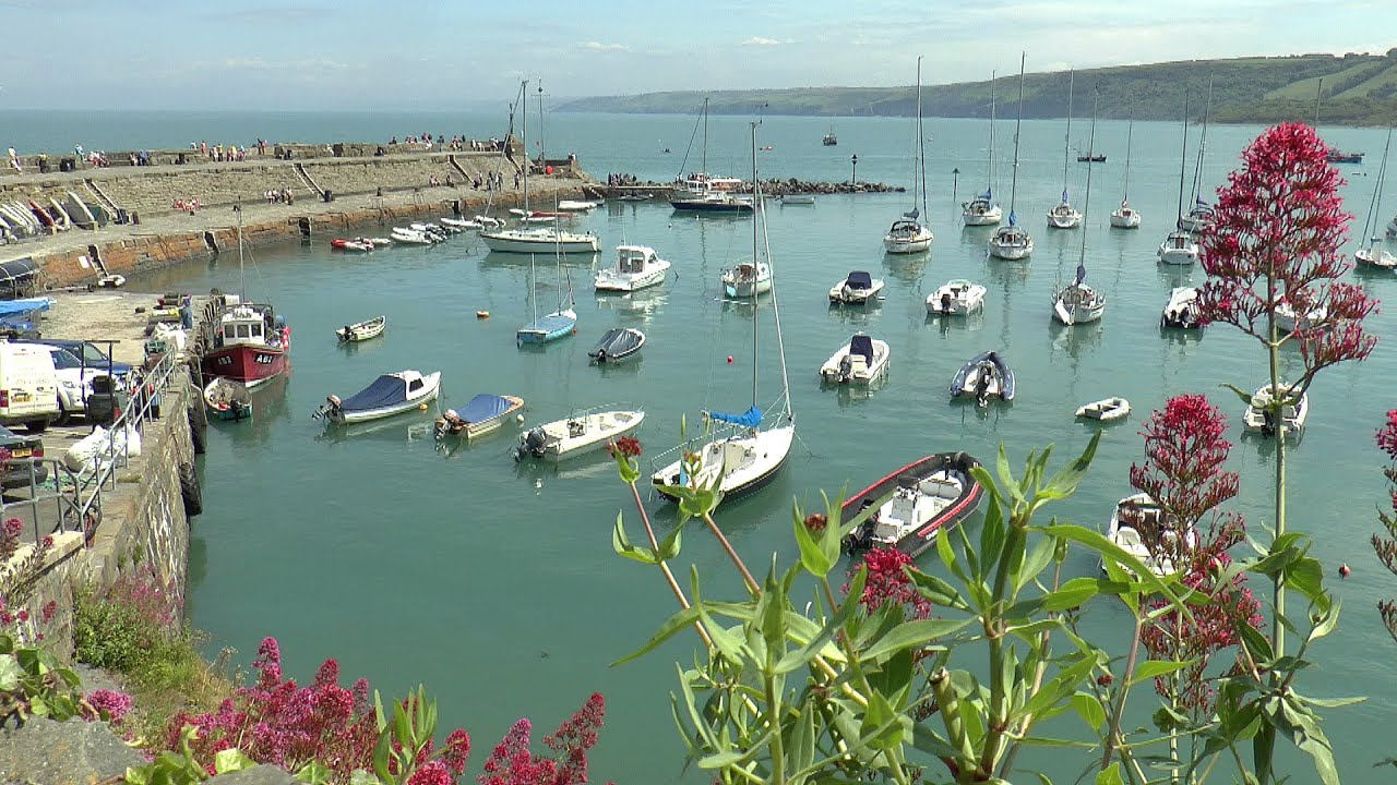 New Quay, West Wales, on a Hot Summers' Day 18/06/2014