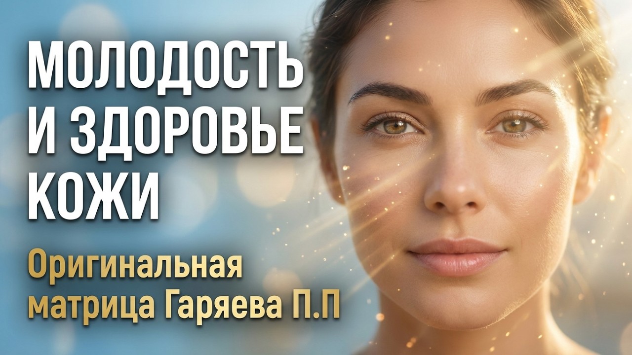 Молодость и здоровье кожи . Оригинальная матрица Гаряева П.П