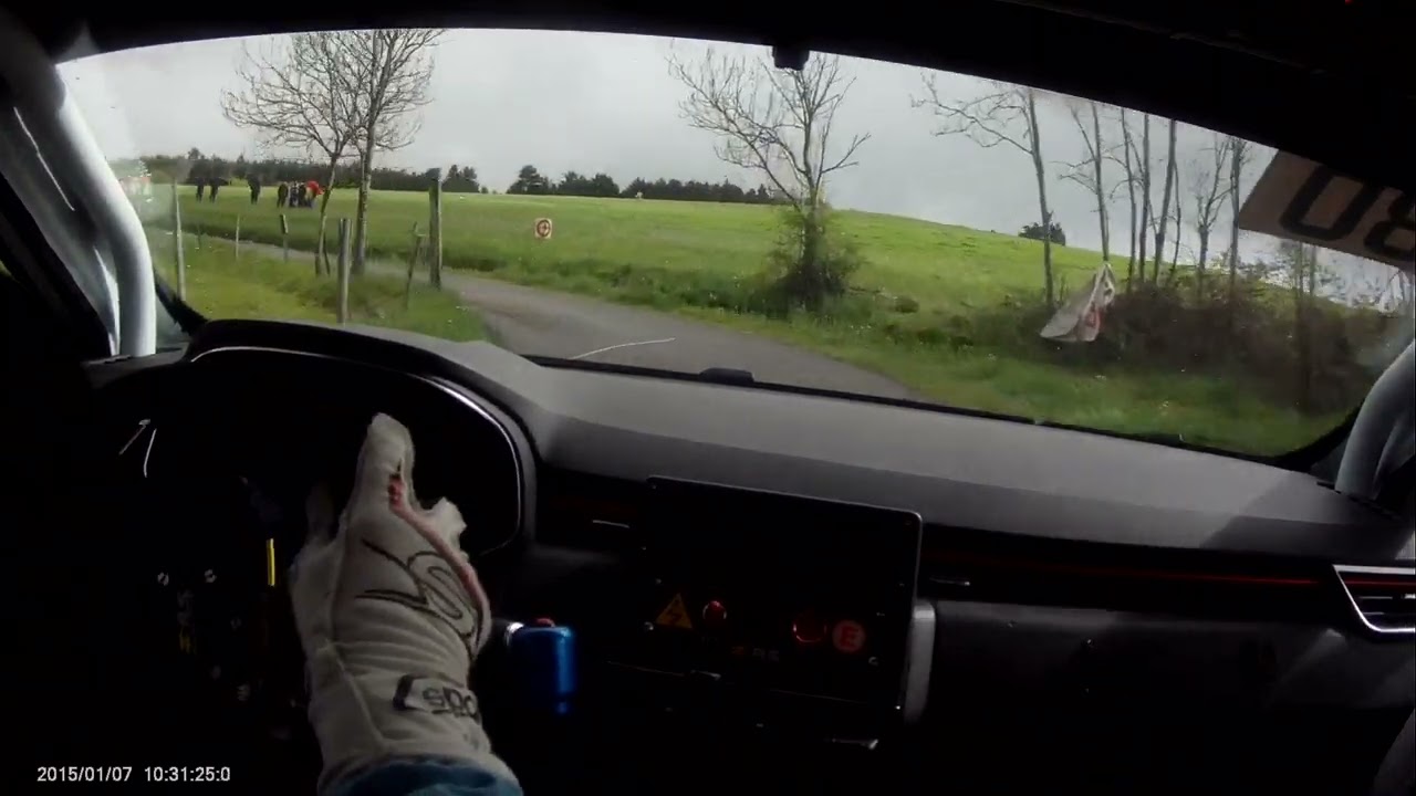 Rallye Val d’ance 2023 Es10 Delorme Alexis/ Ravier Angéline Clio Rally 5