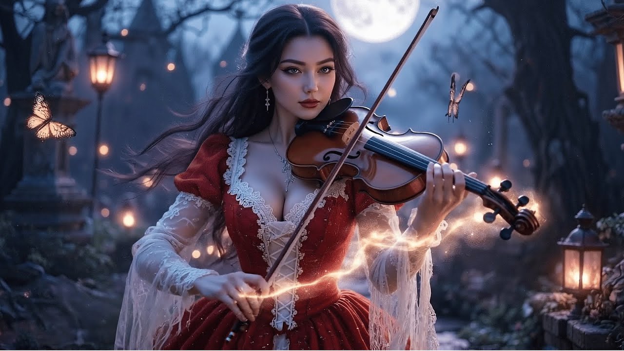 Demonic Violin & Healing Music 🌙  Sleep, Focus & Meditation