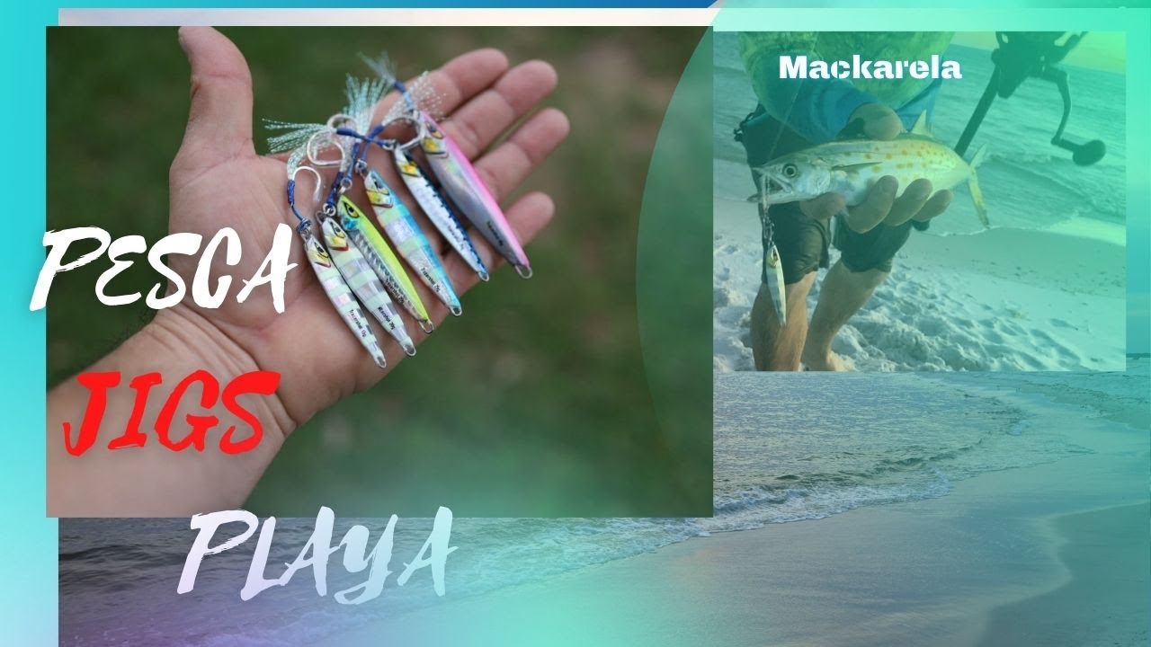 Pesca Con JIGS Desde Playa, (No pararon de picar)💪💪
