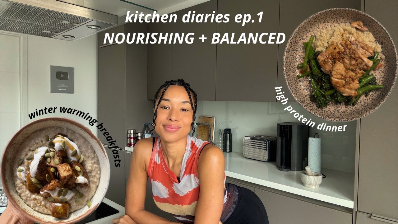 Kitchen Diaries Ep 1 | menstrual phase cooking, organising pantry, olive oil collection + food haul