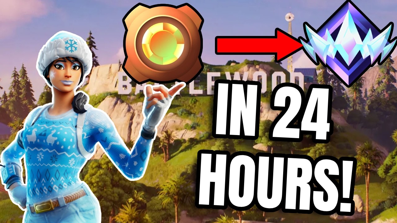 I Tried To Get From BRONZE To UNREAL In Only 24 HOURS...