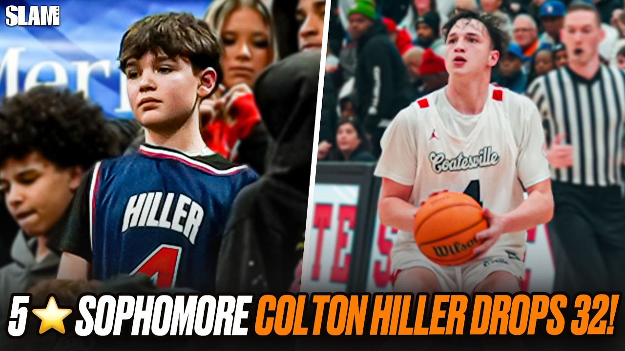 Top-5 Ranked Sophomore Colton Hiller Went Off For 32 PTS in a RIVALRY Game 😤🔥