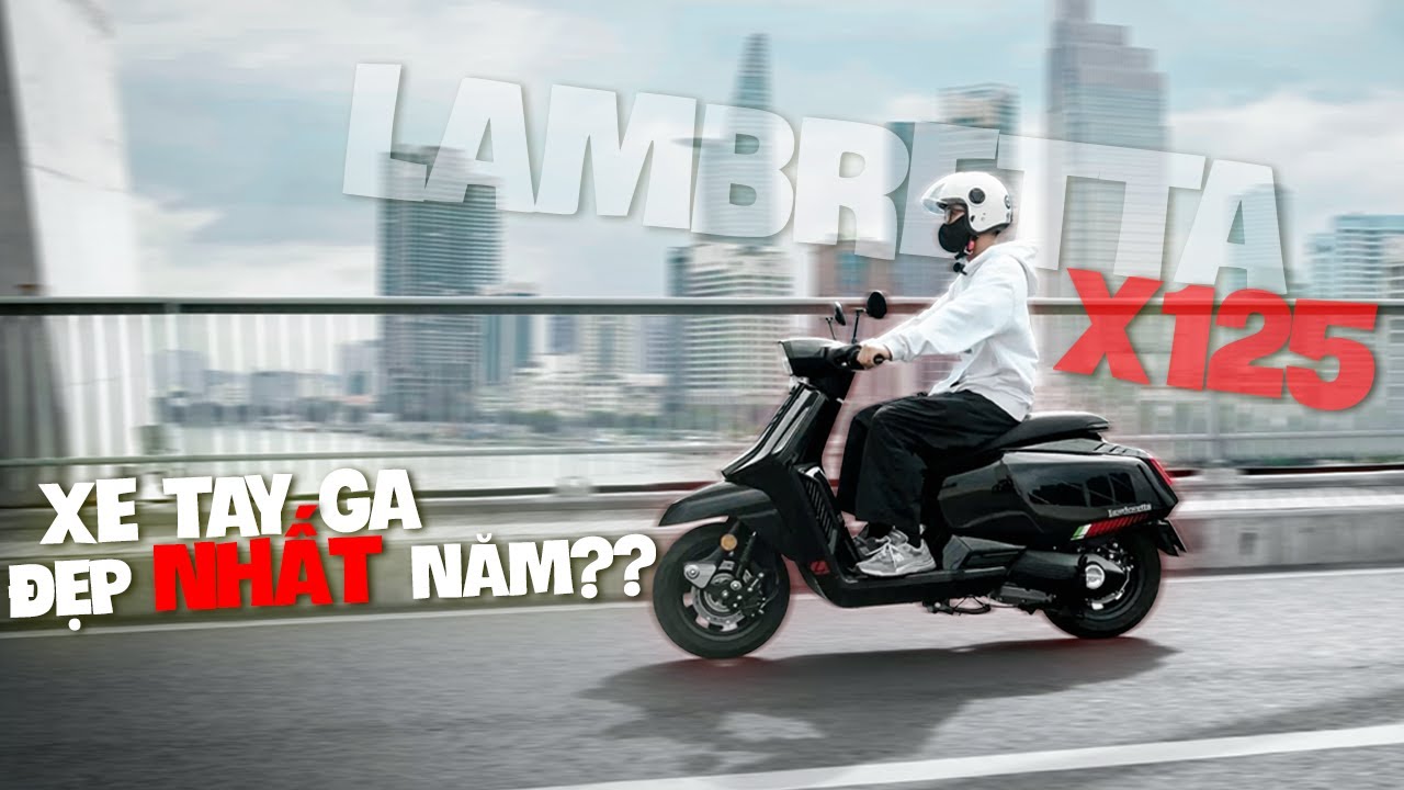 Lambretta X125 xe tay ga gần 100 triệu có gì??? | Dờ | MaxMoto