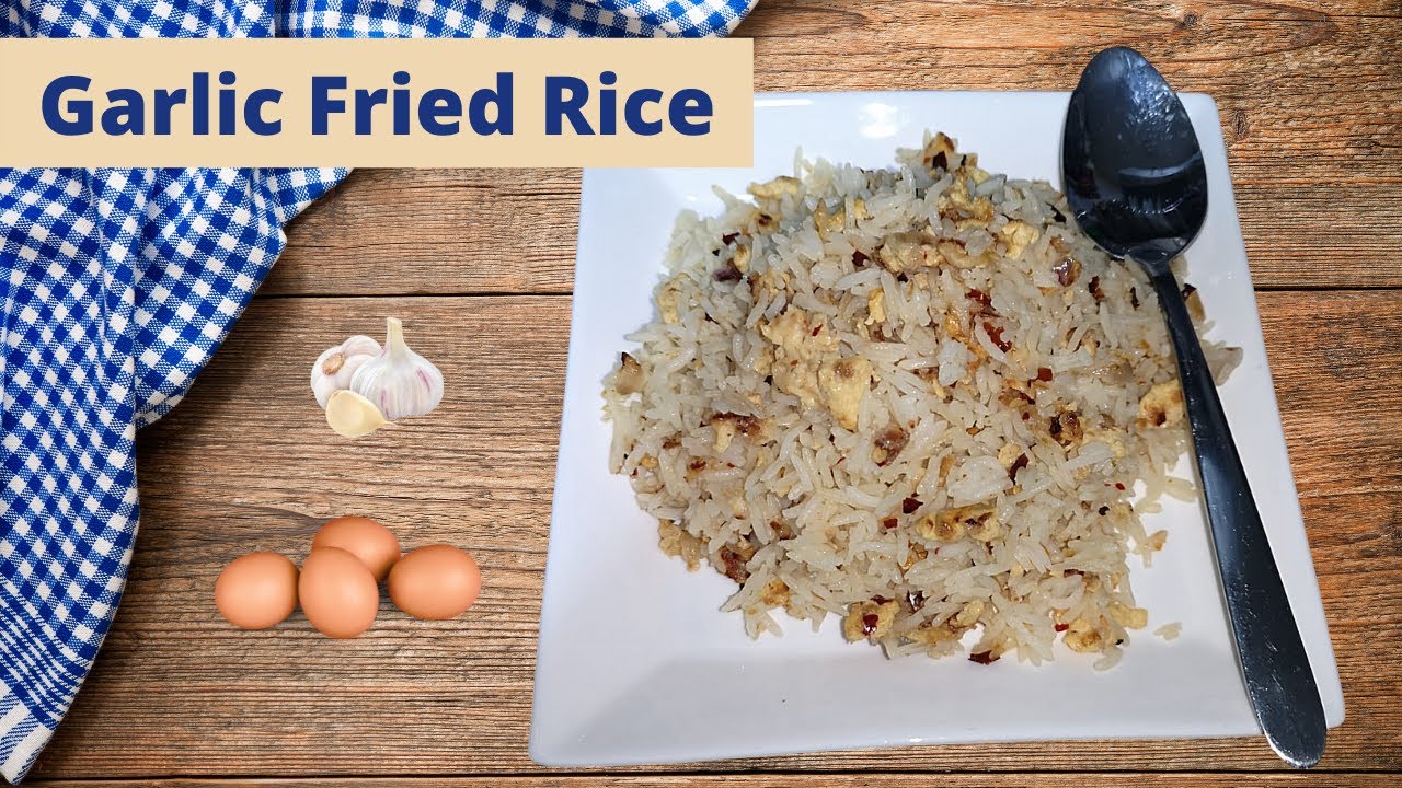 Garlic Fried Rice | Quick Fried Rice Recipe
