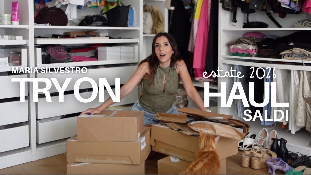 SUMMER 2026 SALE TRY-ON HAUL | Huge shopping haul from Zara, Stradivarius, Bershka | Maria Silves...
